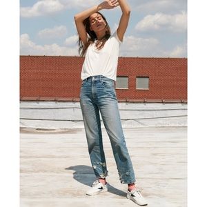 Madewell high waisted boyfriend jeans